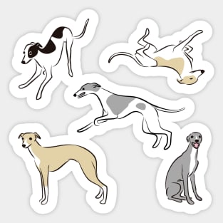 Sighthound Blue Sticker